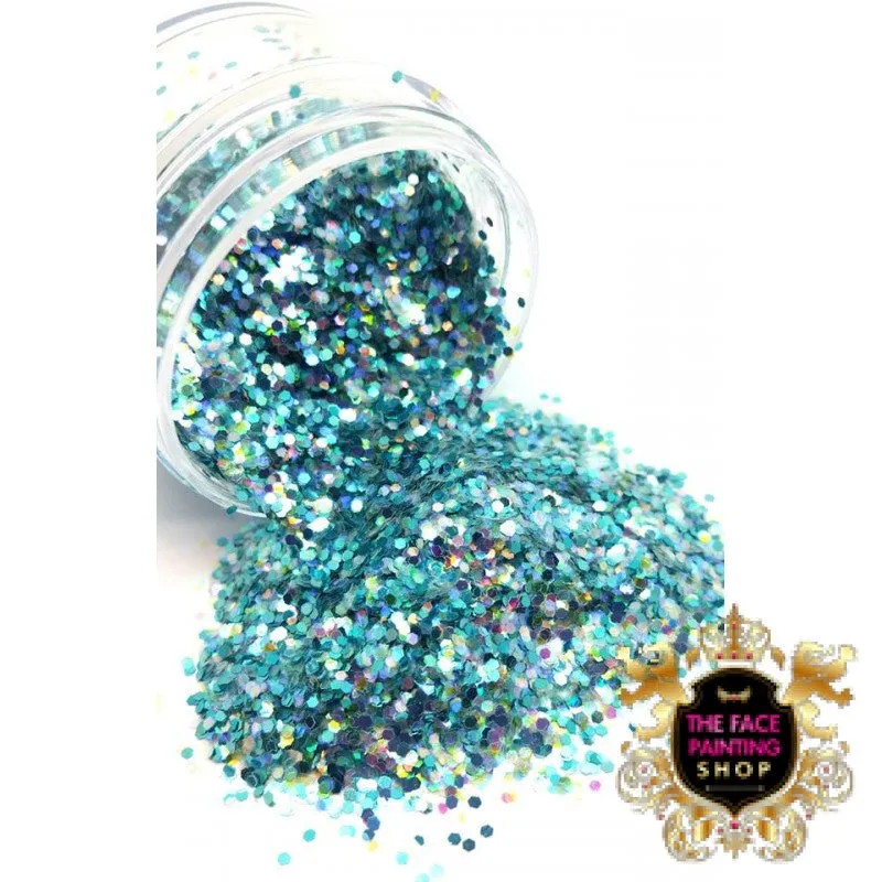 'Aqua Mix' Chunky Glitter - The Facepainting Shop