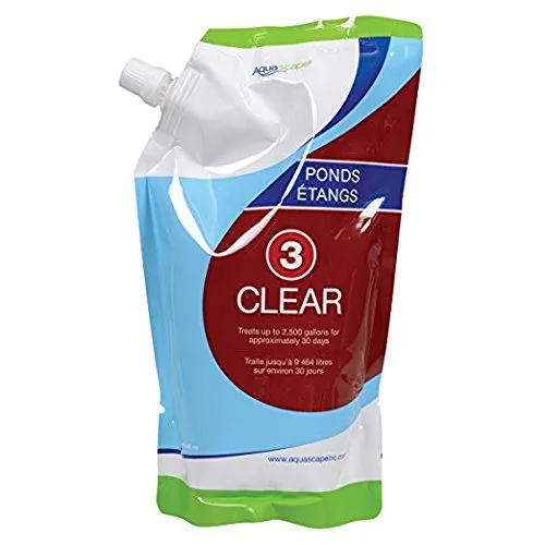 Aquascape 2-Pack of Clear for Ponds 32 Ounce Refill Automatic Dosing System Clarifies Water with Fish and Plants Safely