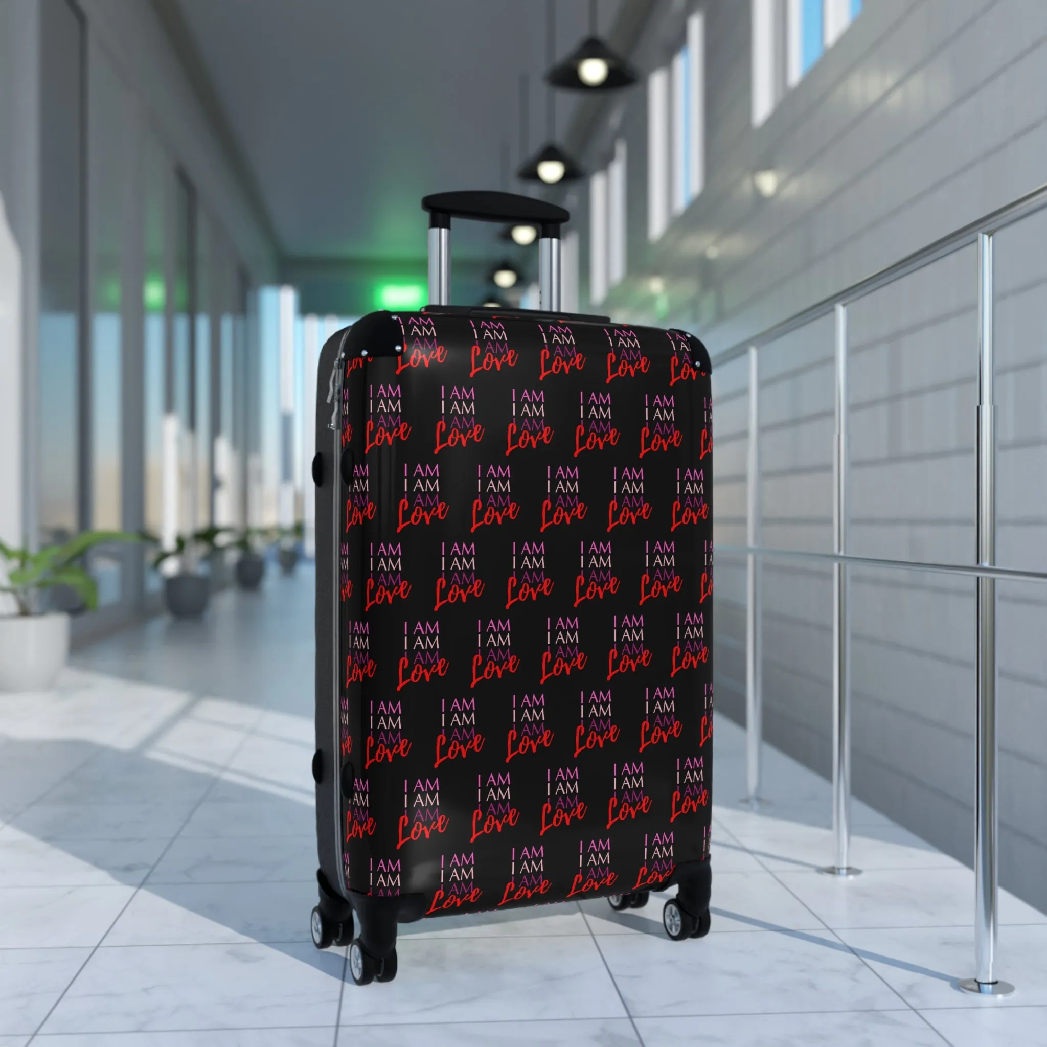 Ascension Voyager Luxe Suitcase (LOVE B PRINT)