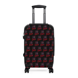 Ascension Voyager Luxe Suitcase (LOVE B PRINT)