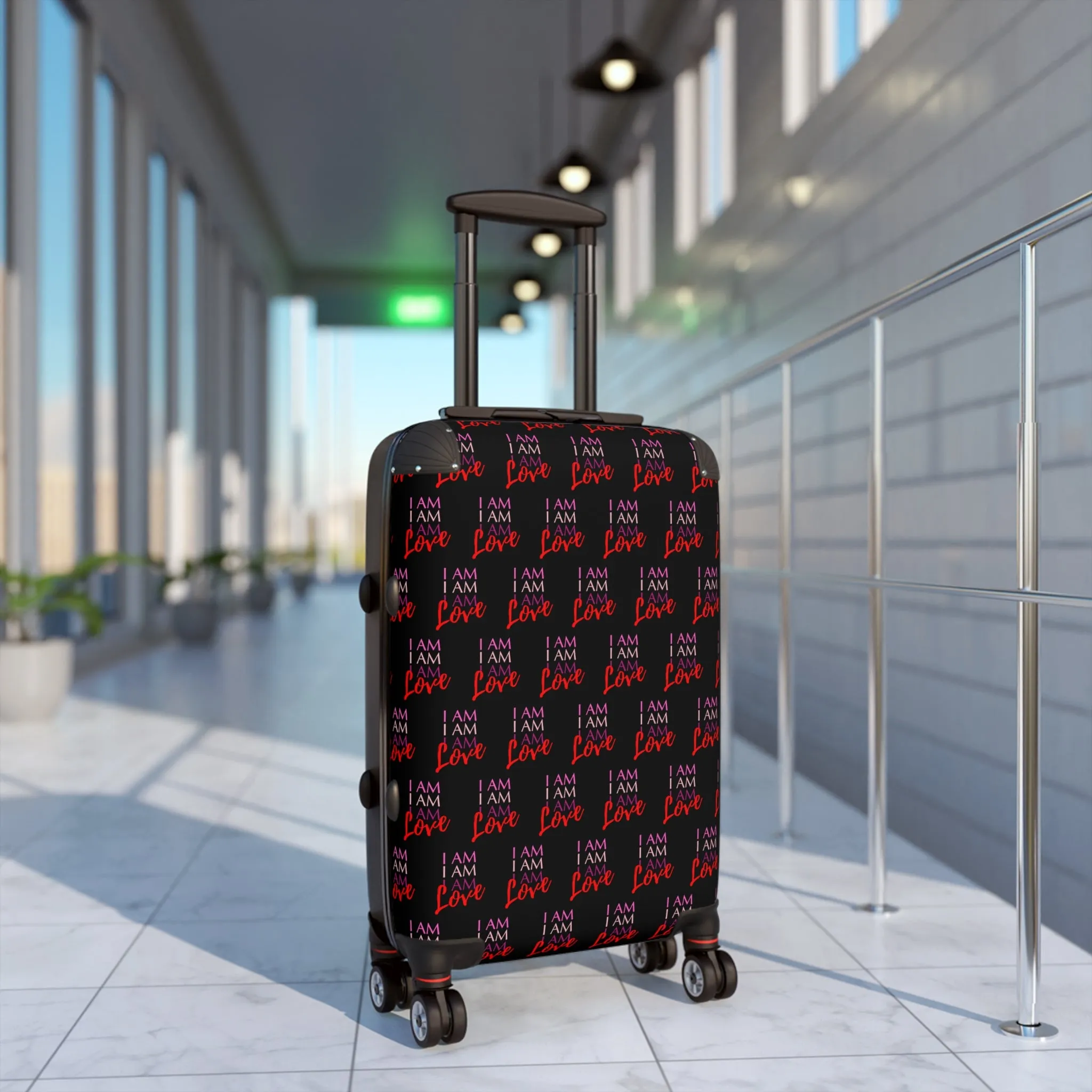 Ascension Voyager Luxe Suitcase (LOVE B PRINT)