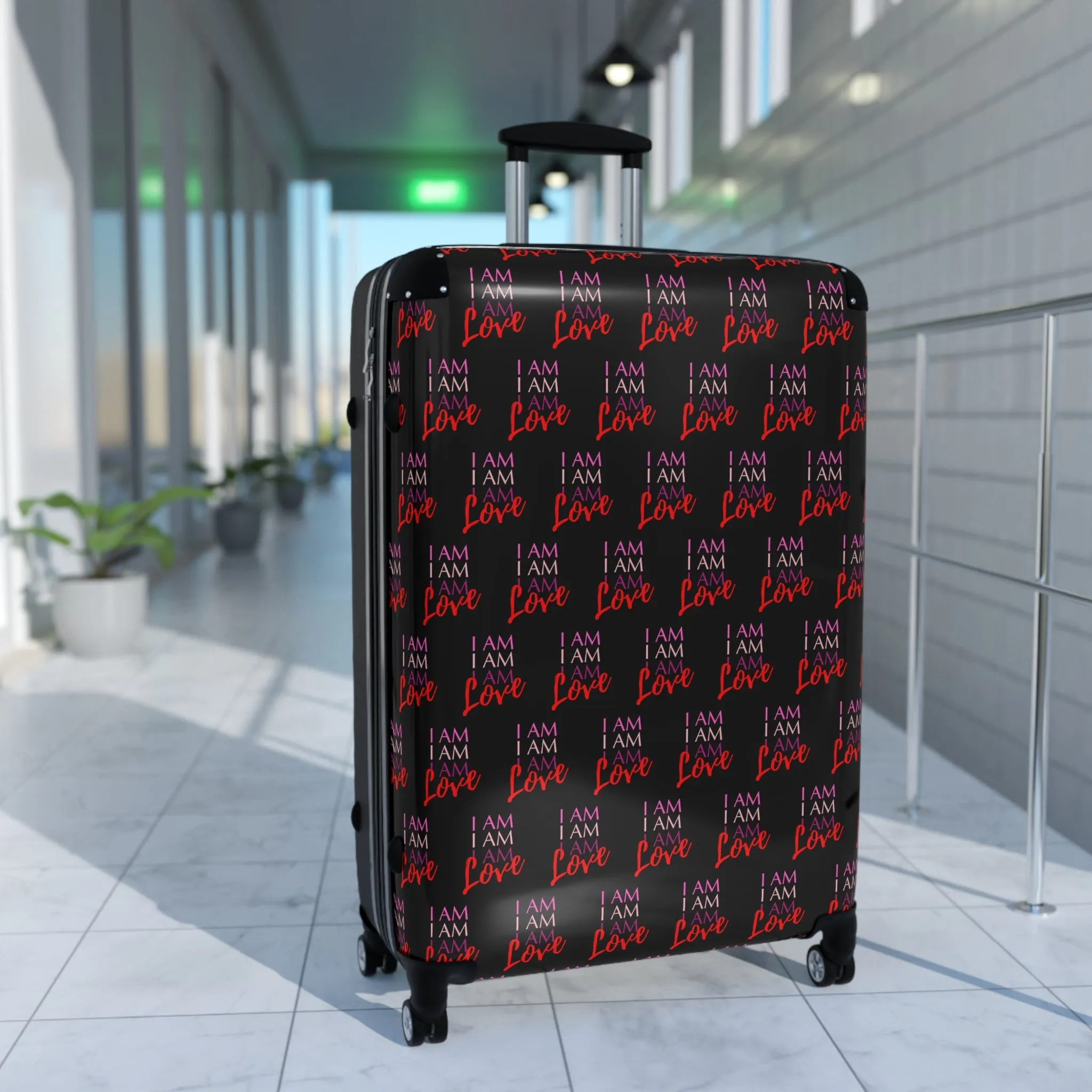 Ascension Voyager Luxe Suitcase (LOVE B PRINT)