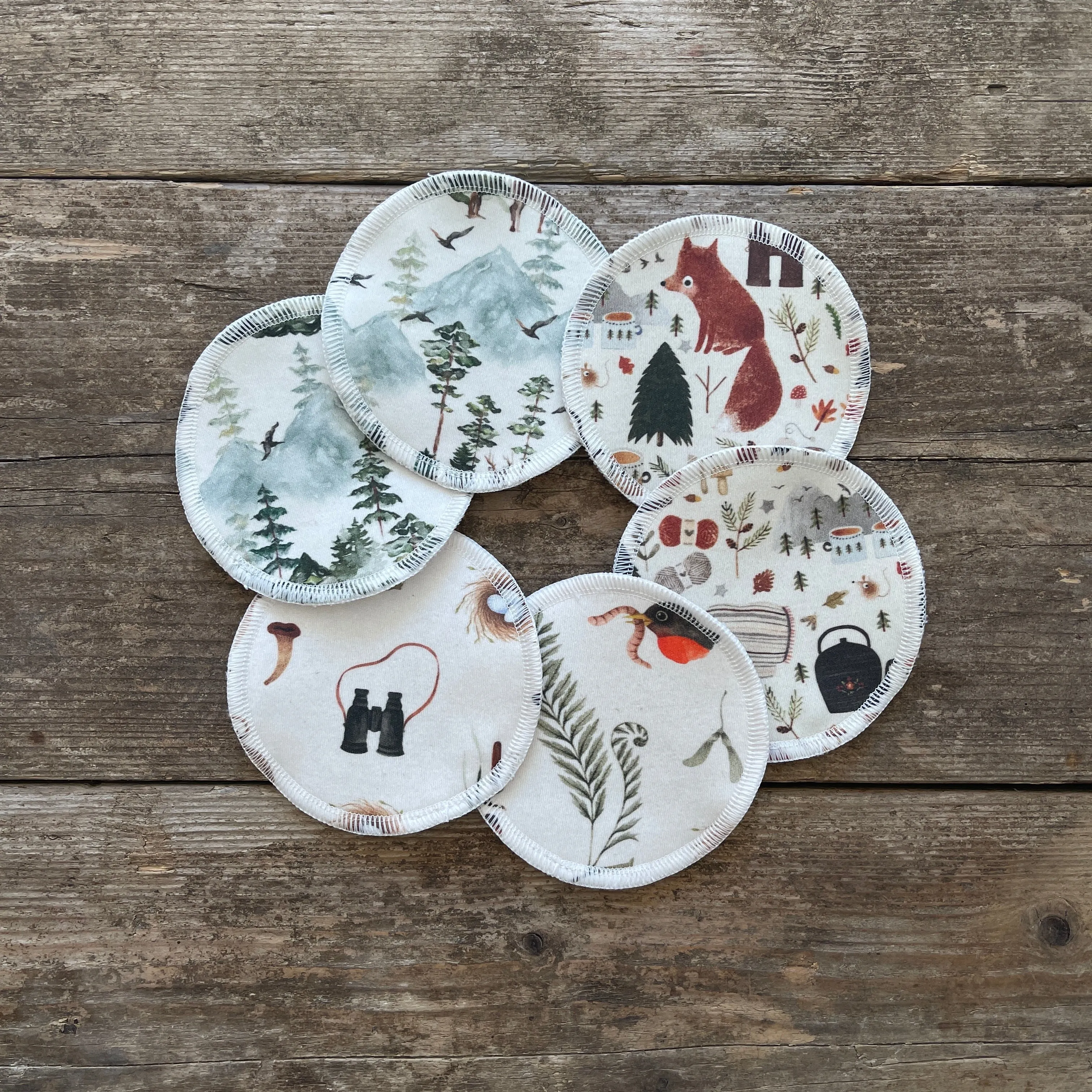 Autumn 3 Set Reusable Breast Pads