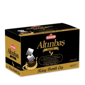 Çaykur Altinbas Natural Black Tea  40 Teapot Bags