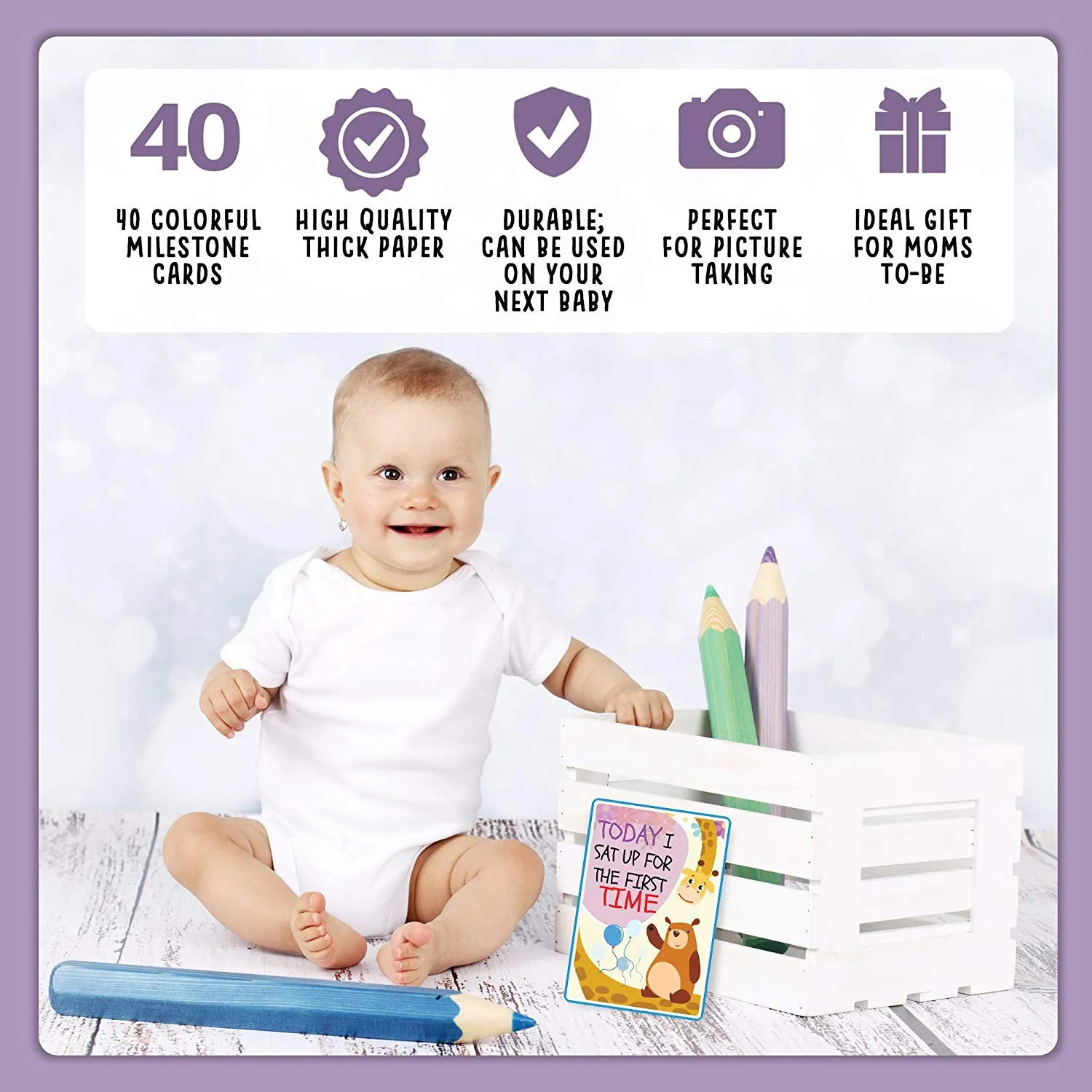 Baby Milestone Cards