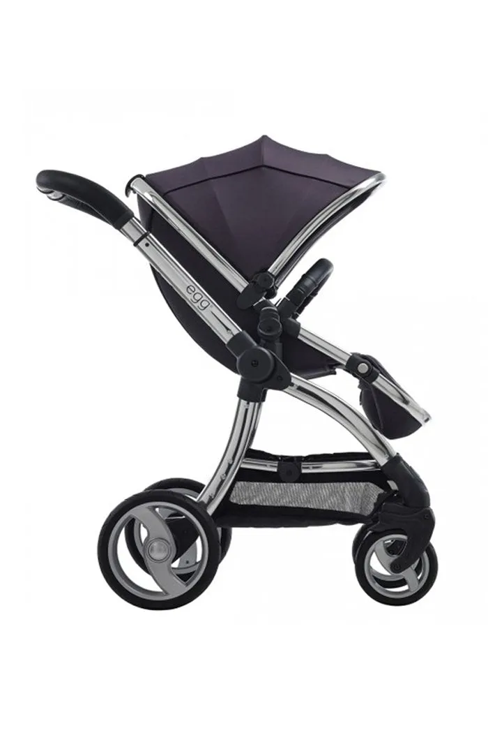 Baby Style Egg 3 in 1 Stroller Storm Grey Mirror Chassis