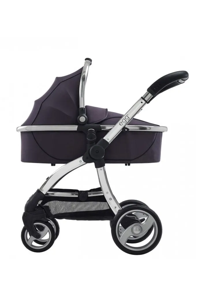 Baby Style Egg 3 in 1 Stroller Storm Grey Mirror Chassis
