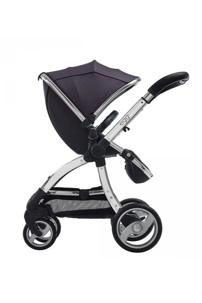 Baby Style Egg 3 in 1 Stroller Storm Grey Mirror Chassis