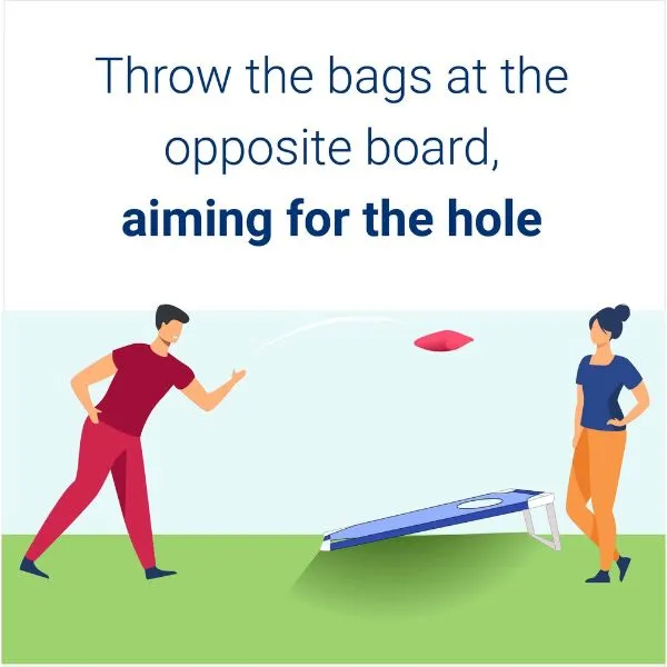 Bag Toss Game for Elderly