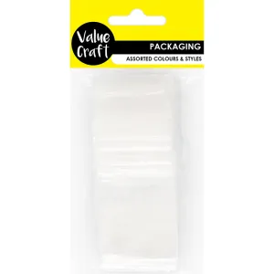 BAG ZIP LOCK BAG CLEAR 4CM X 6CM 100PC