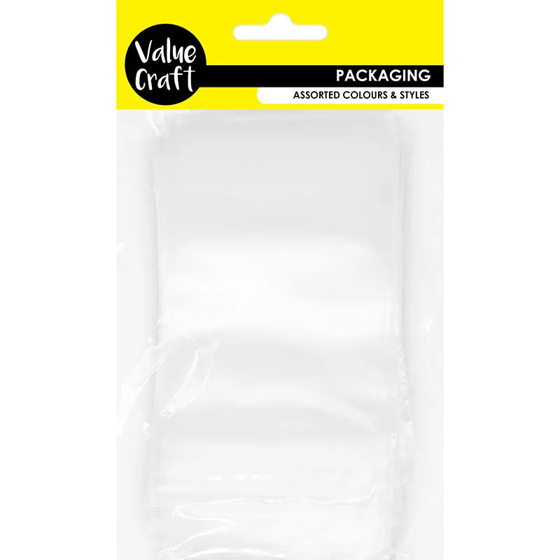 BAG ZIP LOCK BAG CLEAR 7CM X 10CM 80PC