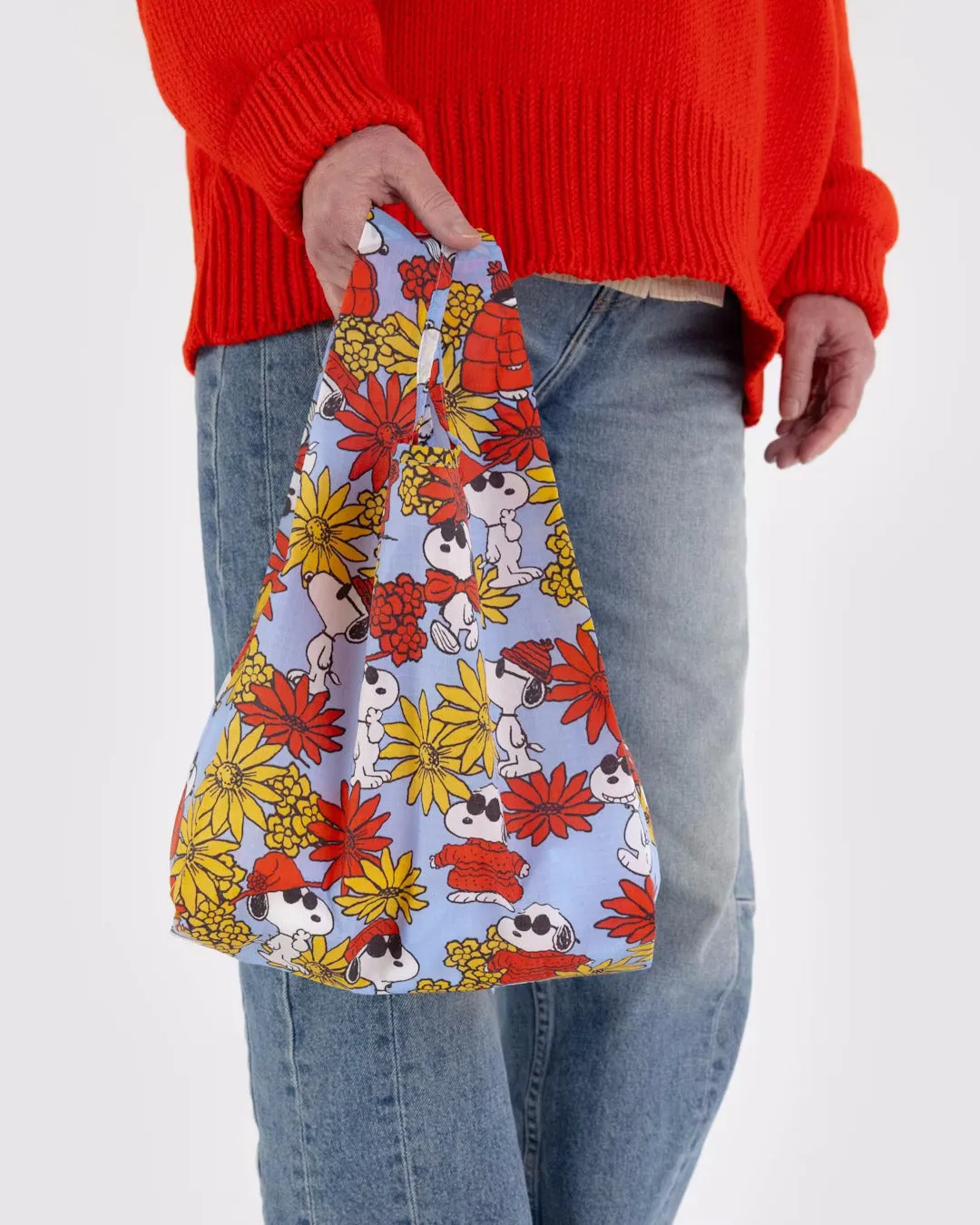Baggu Baby Reusable Bag - Floral Snoopy