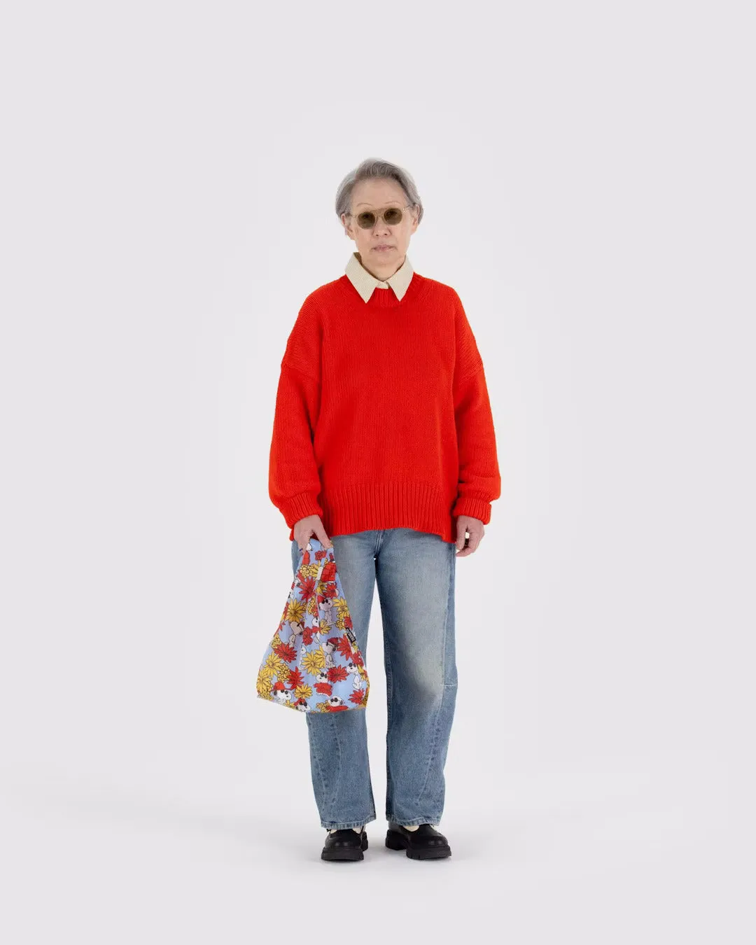 Baggu Baby Reusable Bag - Floral Snoopy