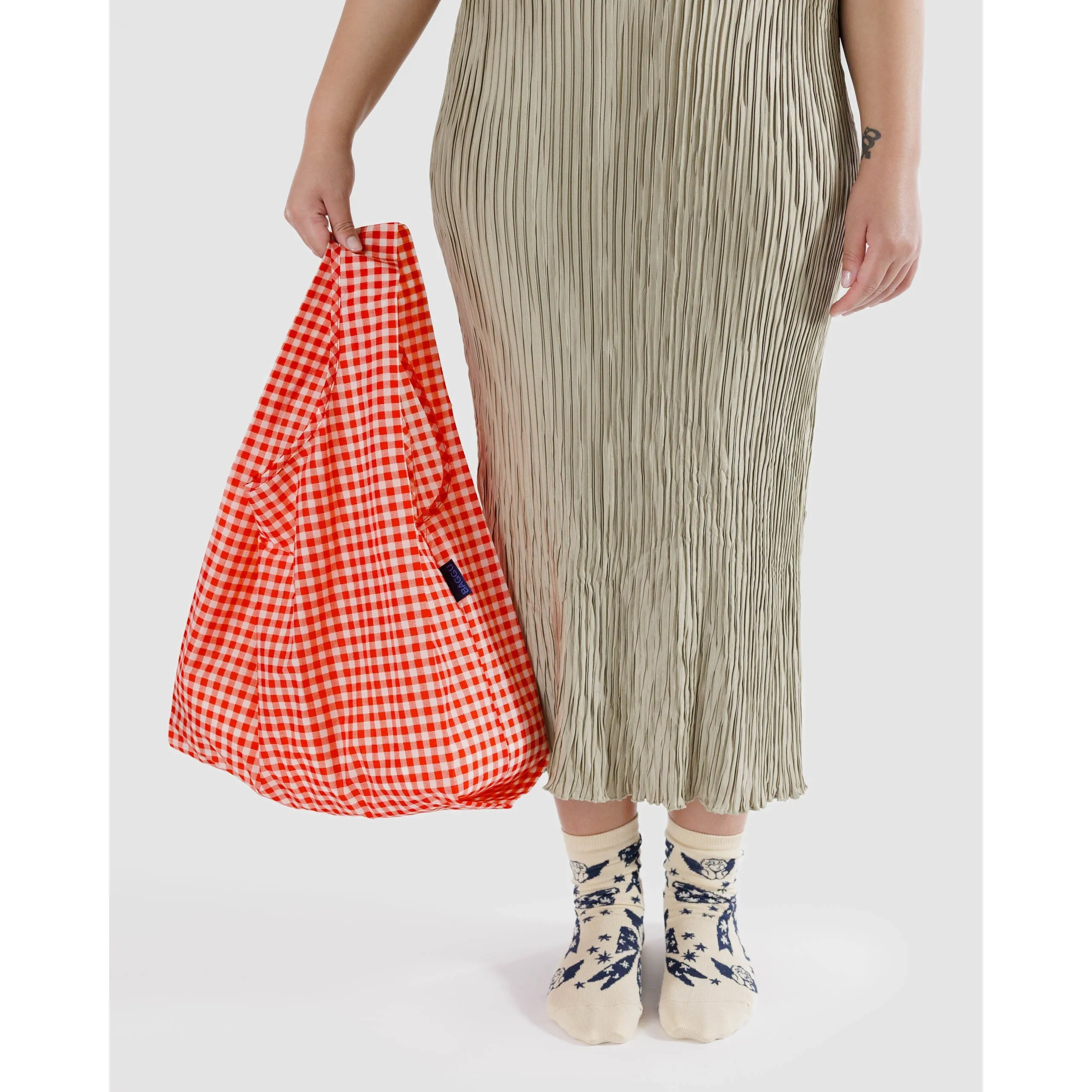 Baggu - Standard - Red Gingham Reusable Bag