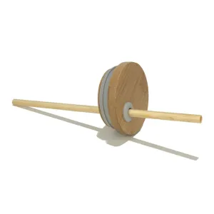 Bamboo Smoothie Lid with Straw -  IOco Travel Cup Accessory for 8oz, 12oz & 16oz Travel Cups