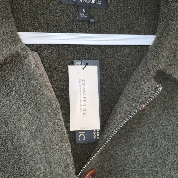 Banana Republic wool bomber jacket