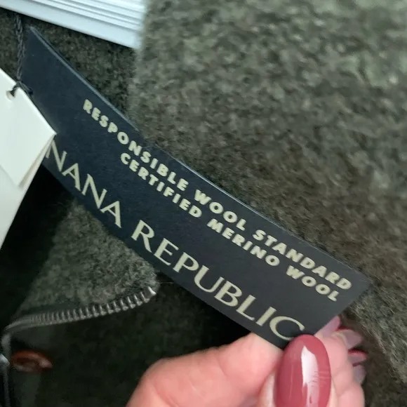 Banana Republic wool bomber jacket