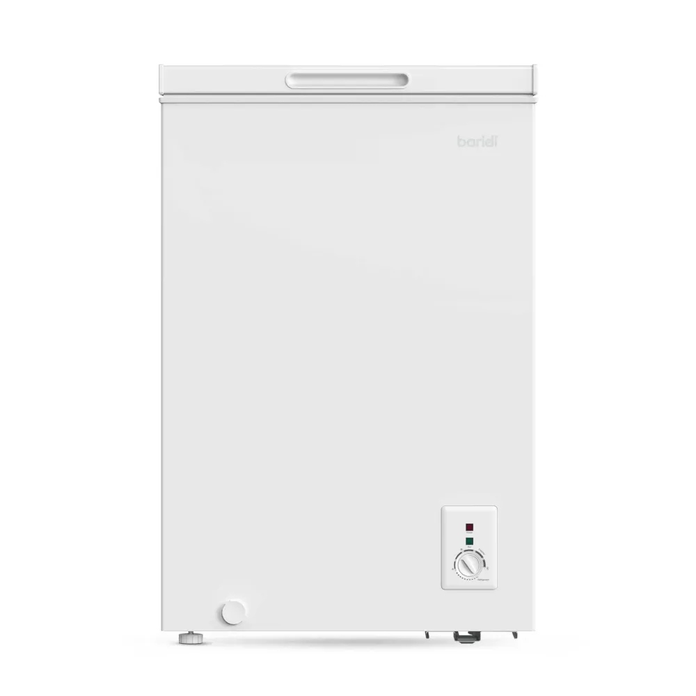Baridi Freestanding Chest Freezer 99L with Thermostat - White - B