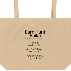 Barn Hunt Haiku X-Large Tote/ Shopping Bags