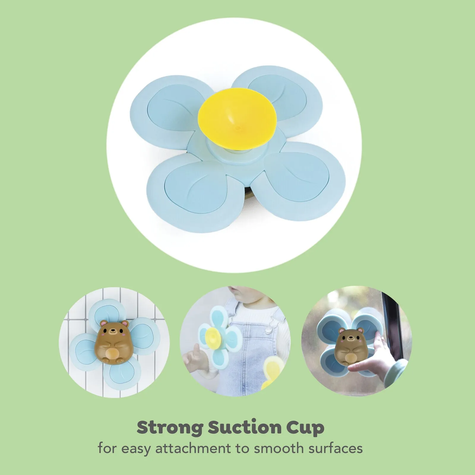 Bear Sensory Spinner - 6M 