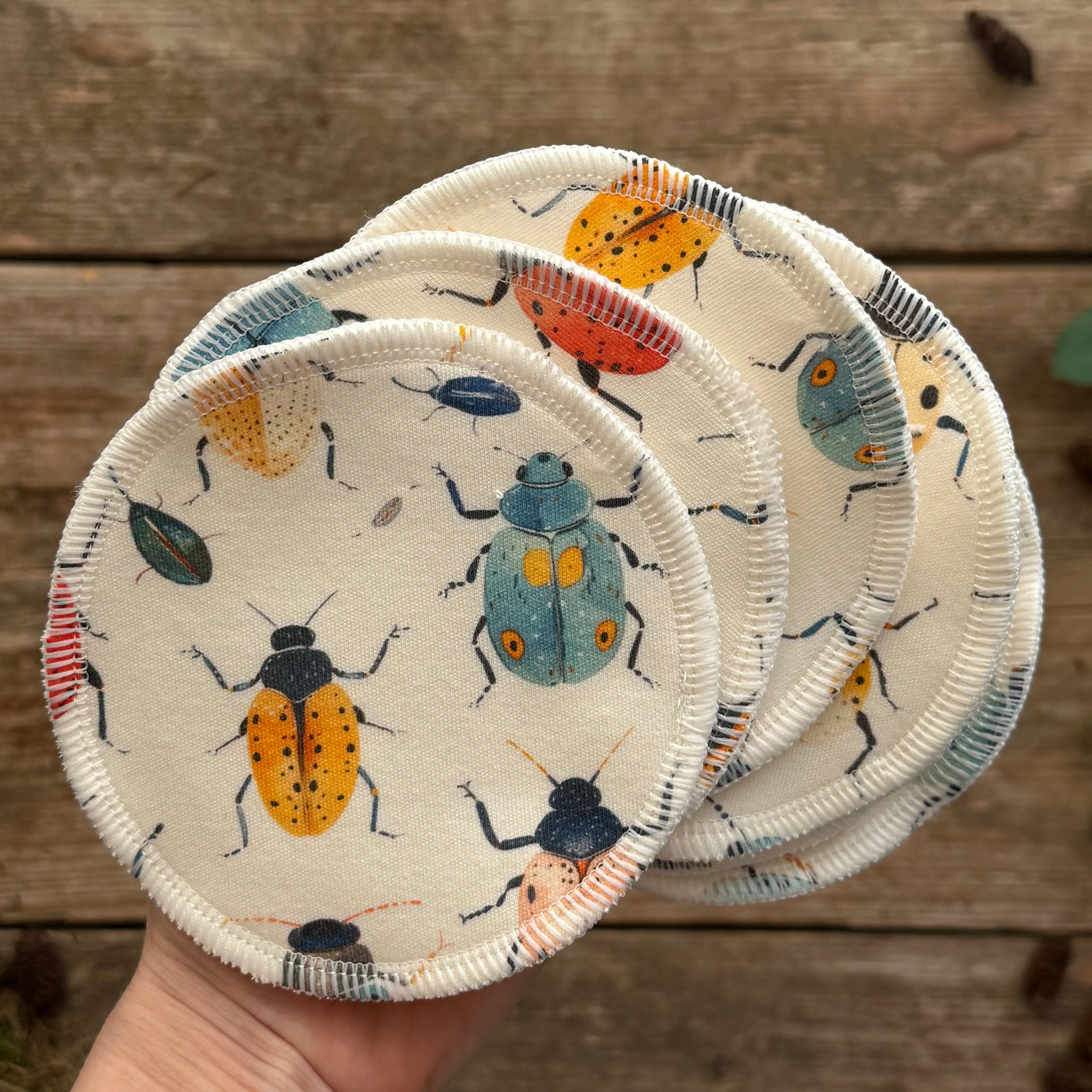 Beetles   Bugs Breast Pads