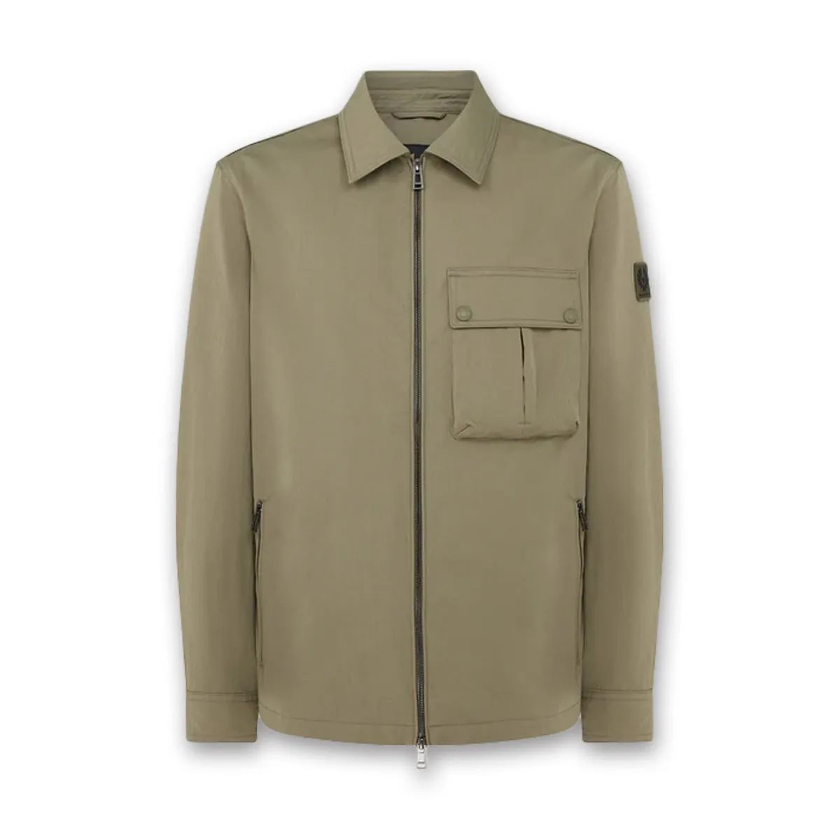 Belstaff - Drome Overshirt in Surplus Green