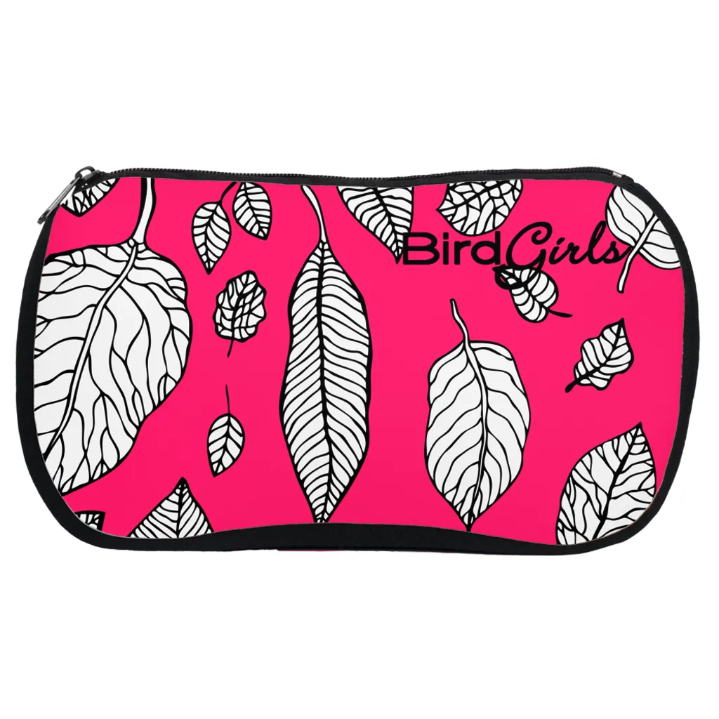 BirdGirls Leaf Medley Cosmetic Bags