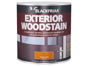 Blackfriar Traditional Exterior Woodstain Ebony 500Ml