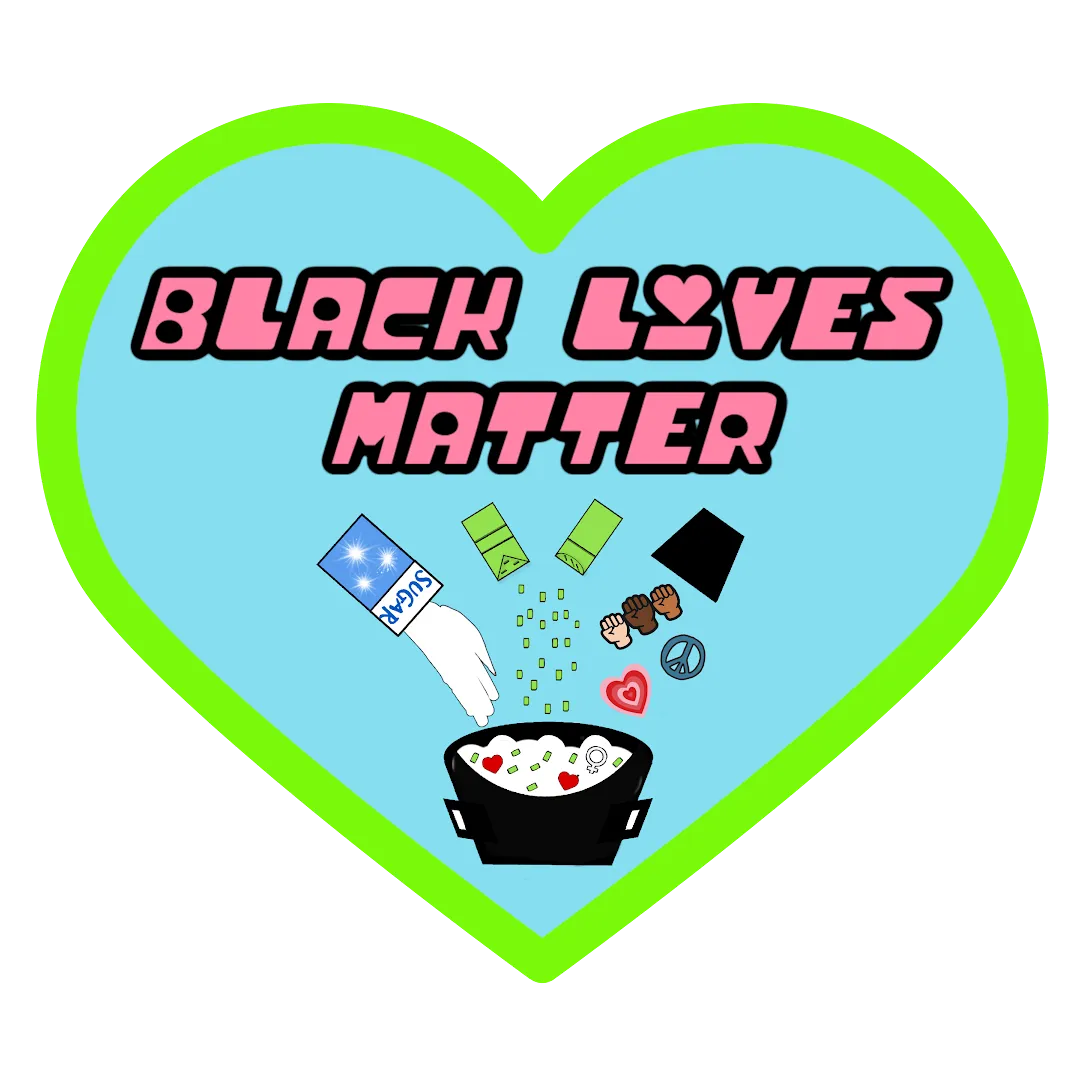 BLM Sugar and Spice Sticker