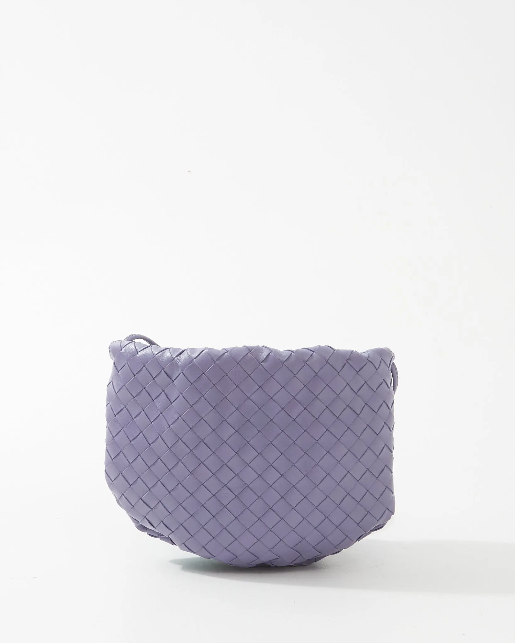 Bottega Veneta Lilac Intrecciato Leather Mini Bulb Bag