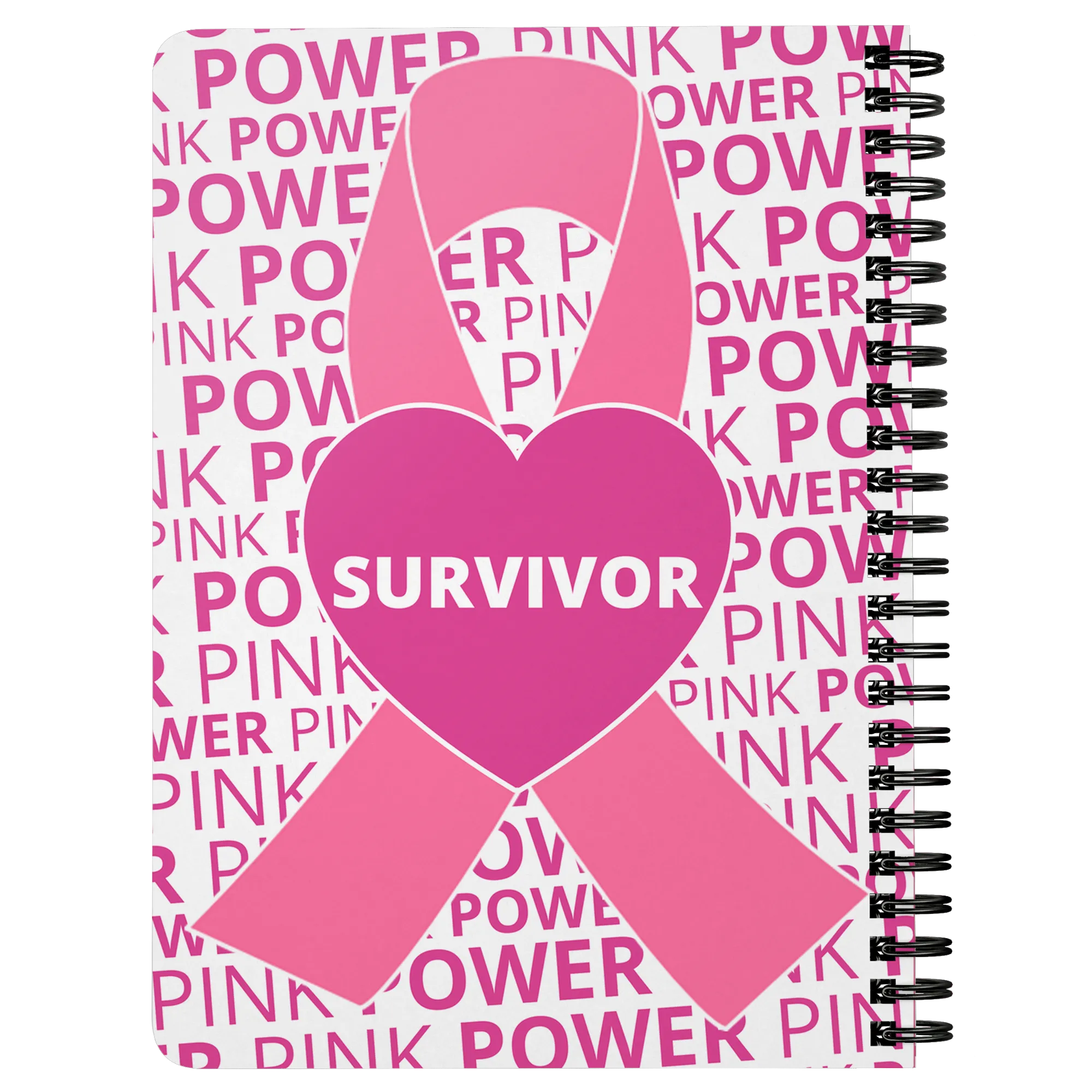 Breast Cancer Survivor Spiralbound Notebook Journal