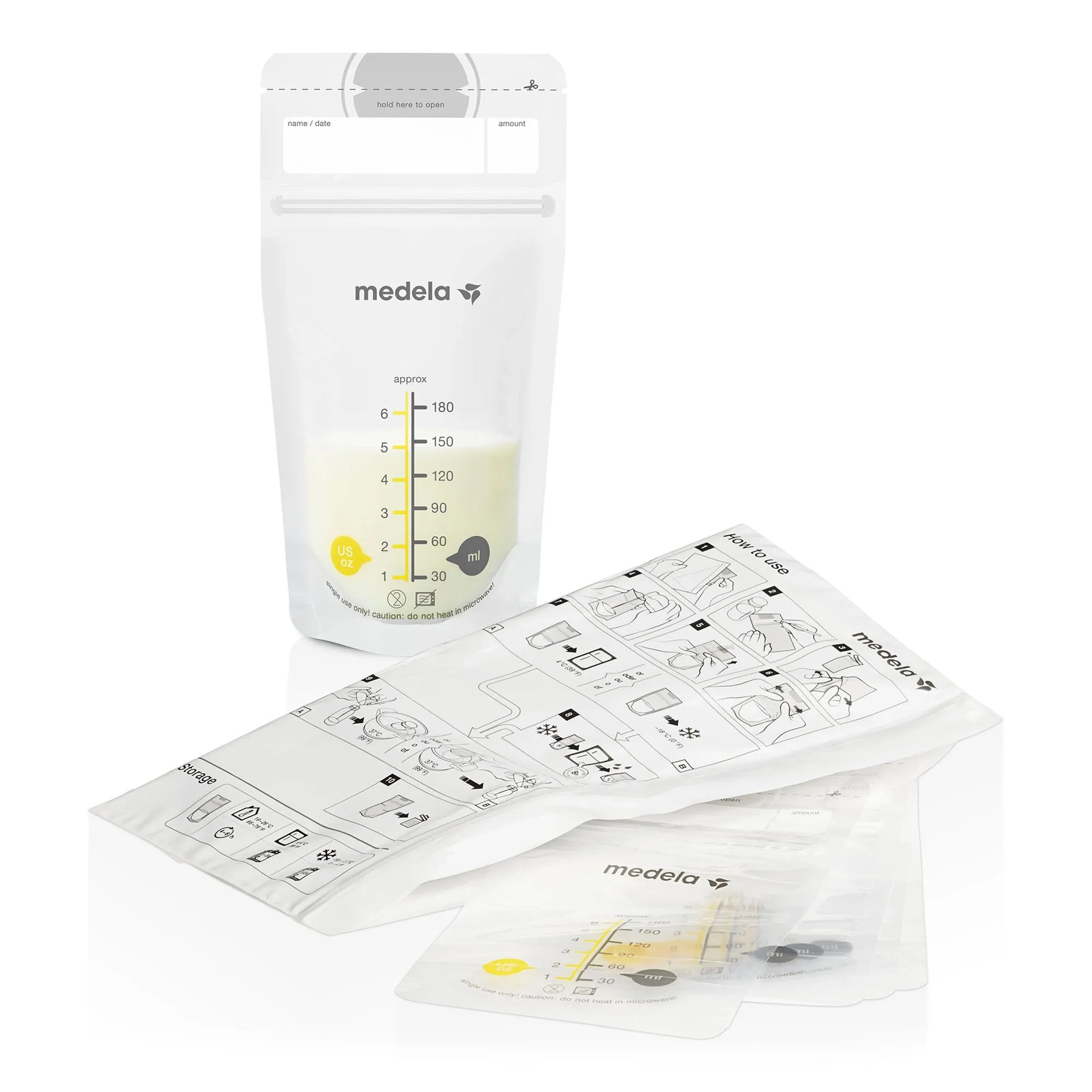 Breast Milk Storage Bag 6 oz.