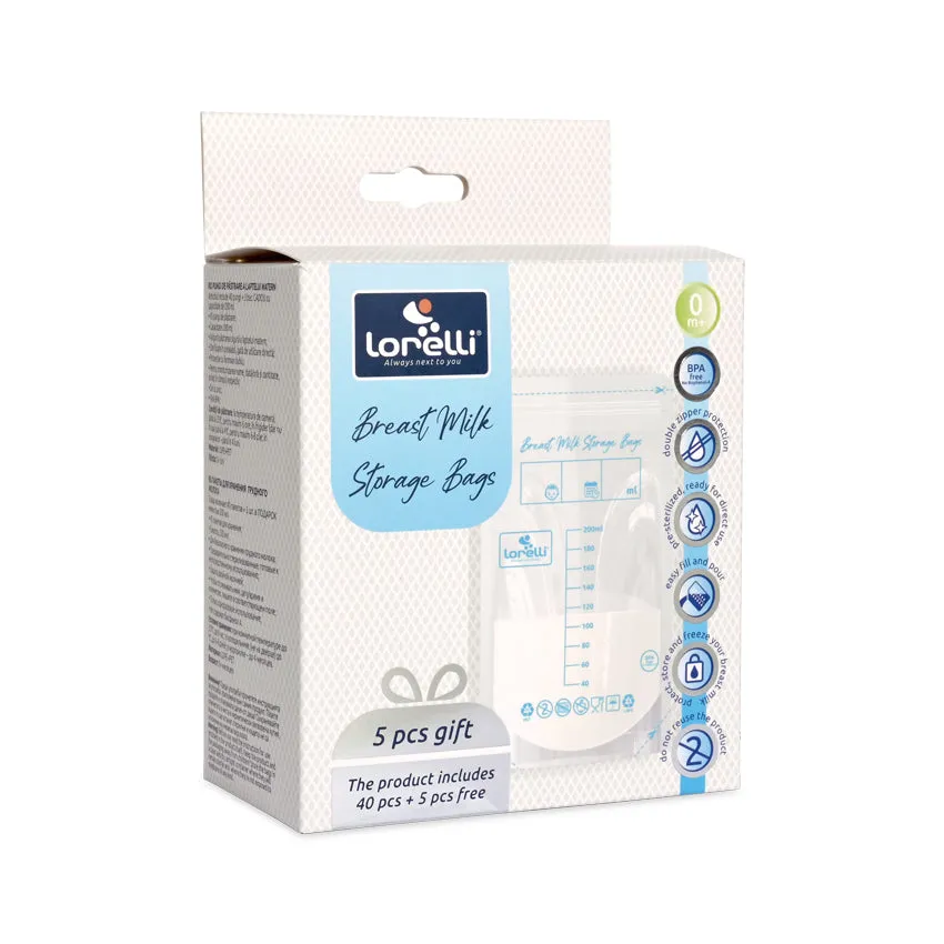 BREAST MILK STORAGE BAGS 40 5 PCS