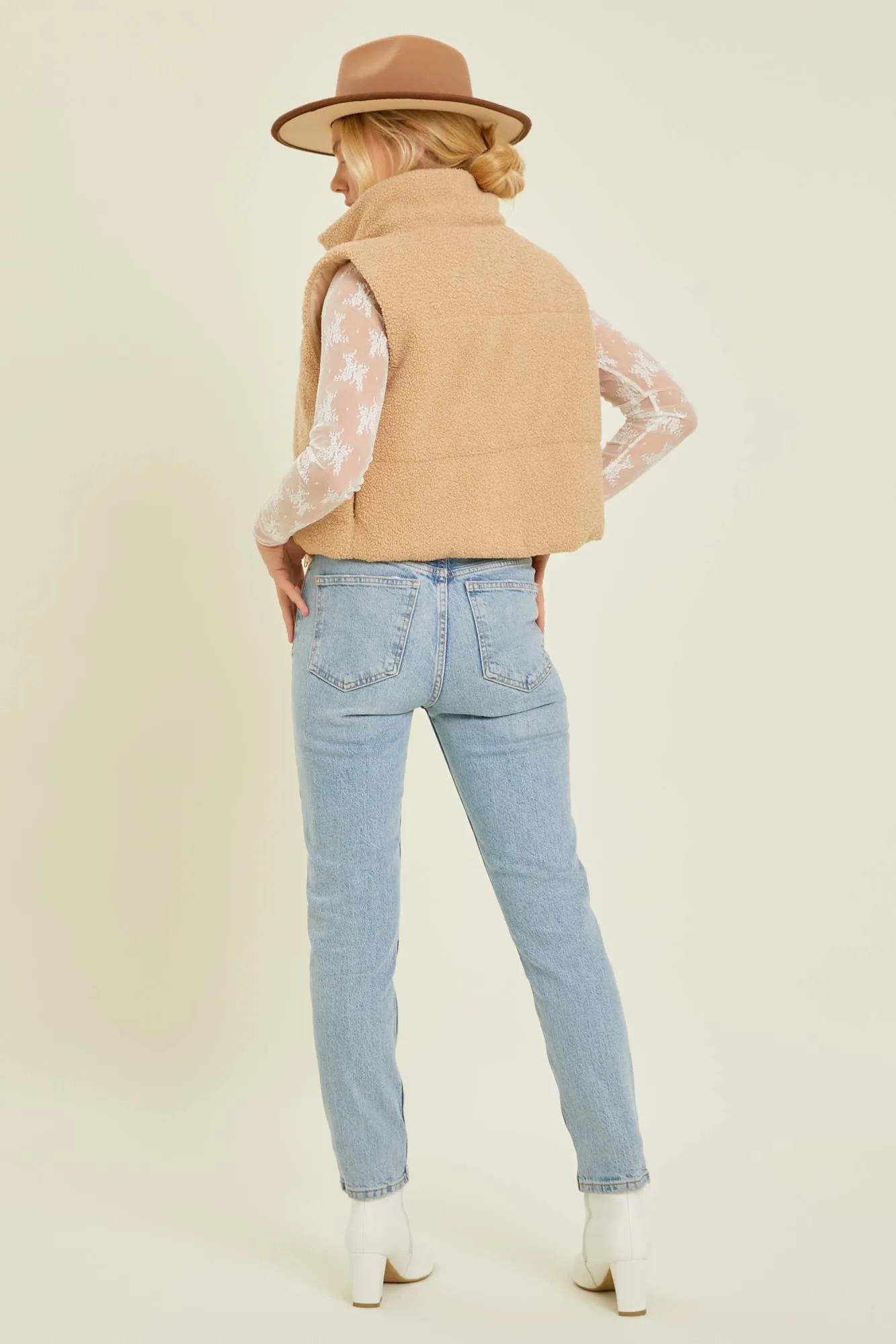Britney Sherpa Vest
