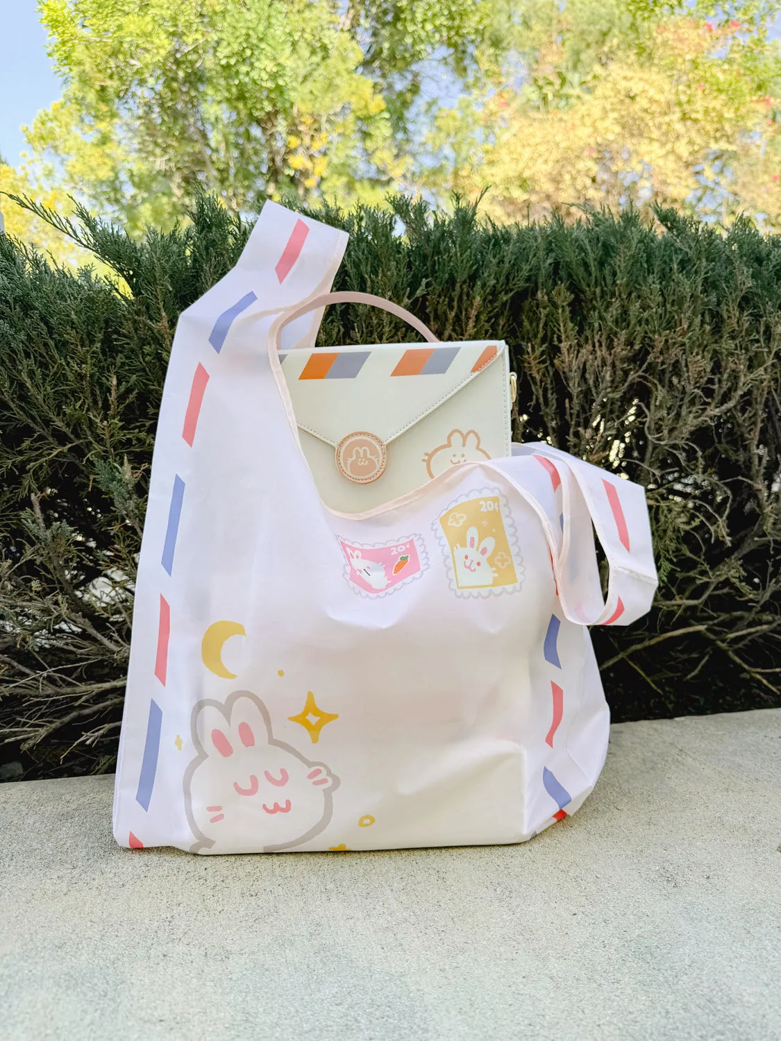 BUNNY MAILER reusable shopping bag