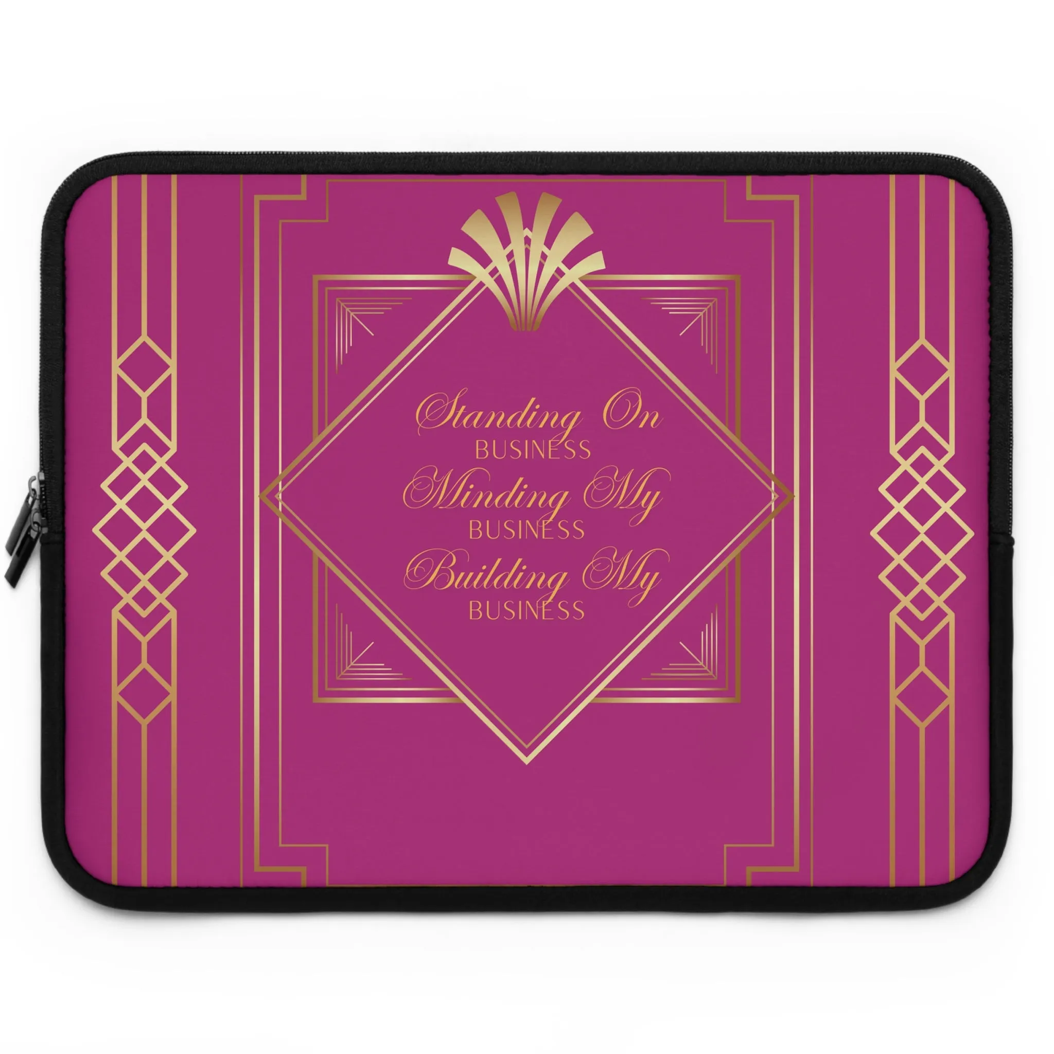 Business 2 (Pink) Laptop Sleeve