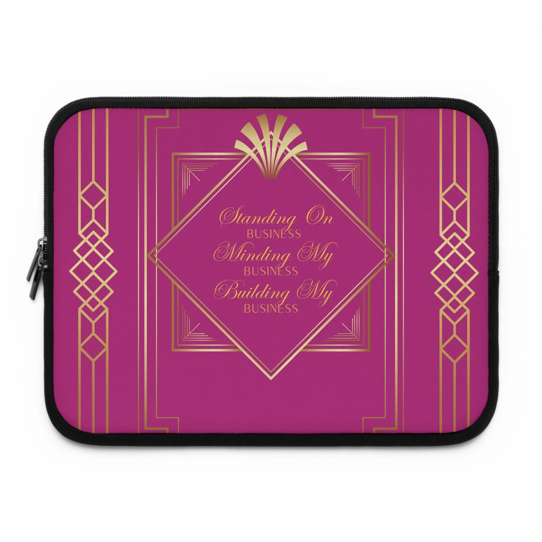 Business 2 (Pink) Laptop Sleeve