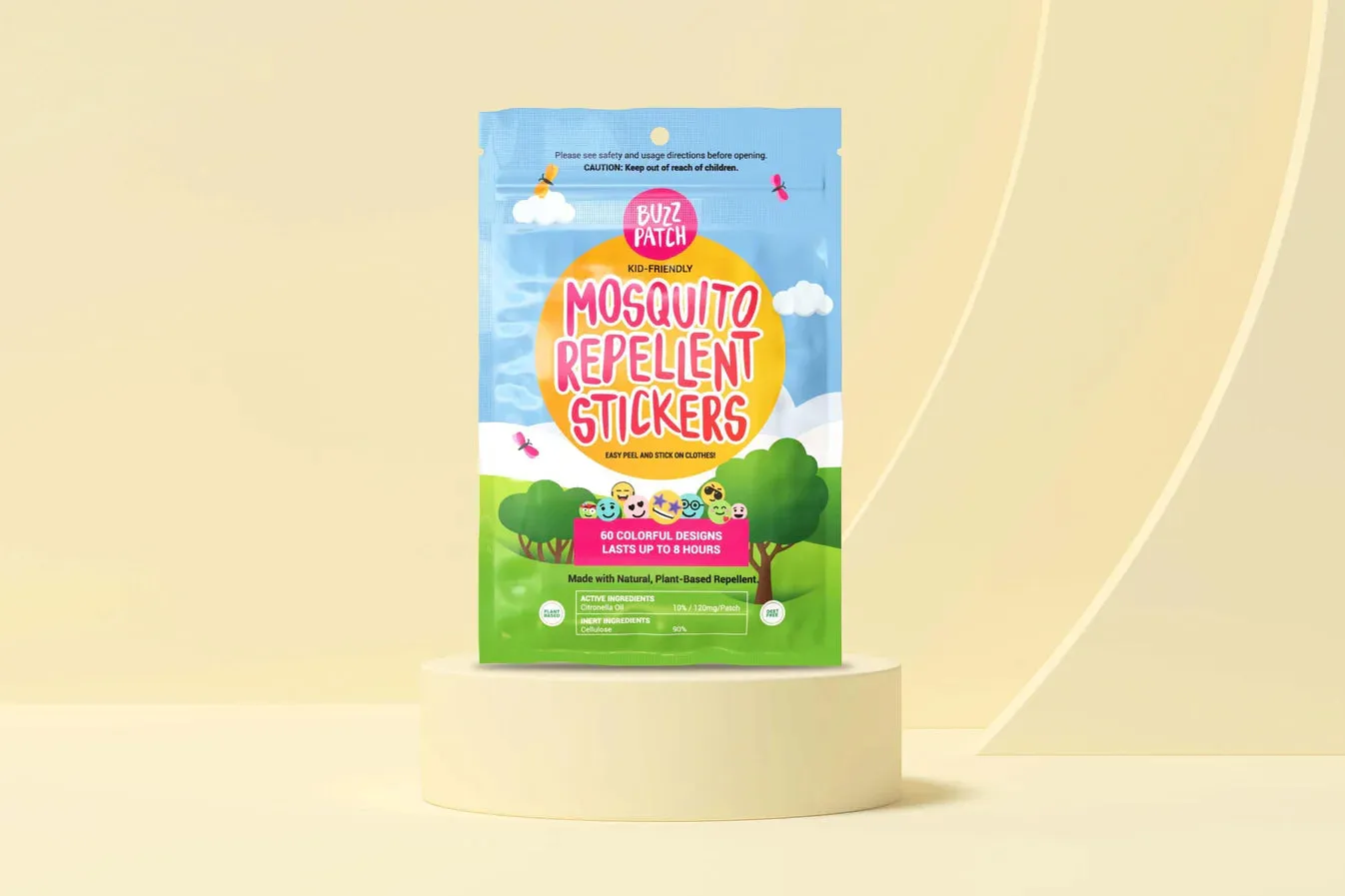 BuzzPatch Mosquito Repellent Patches