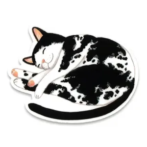 Cactus Club Cat Nap Sticker