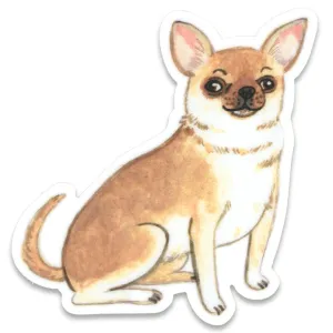 Cactus Club Chihuahua Sticker