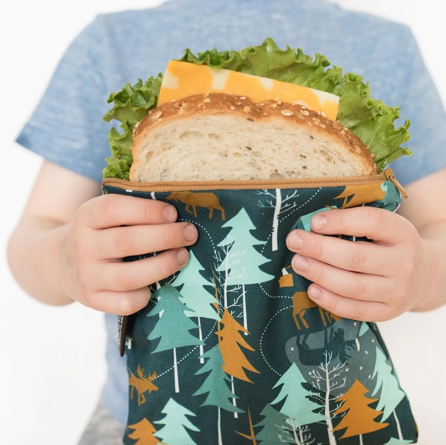 Camp Out Reusable Snack Bag - Large