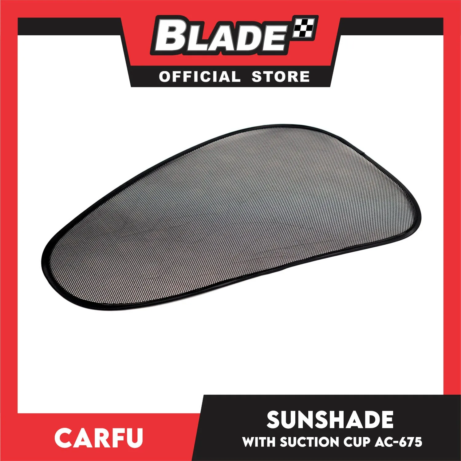 Carfu Sunshade With Suction AC-675