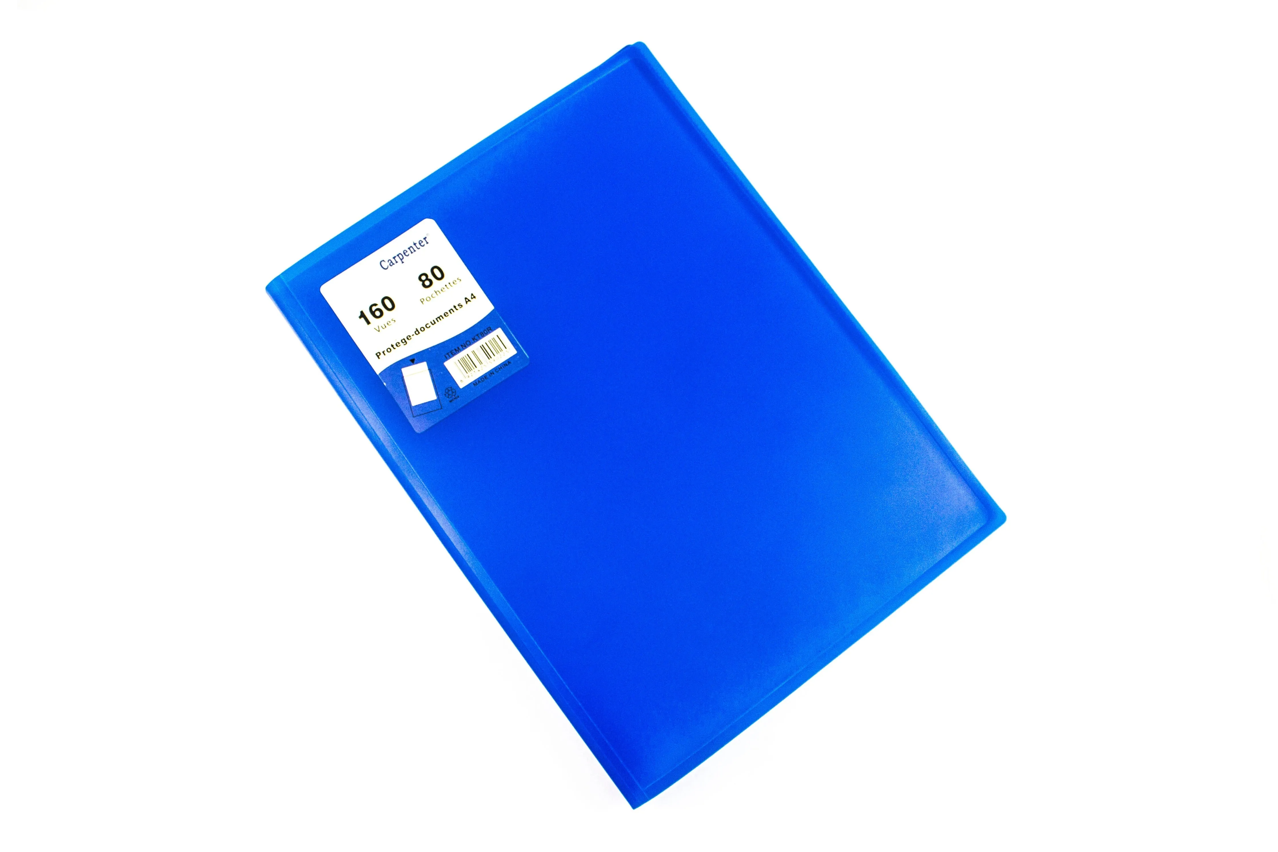 Carpenter Clear Book KT-80R 80 Pockets A4