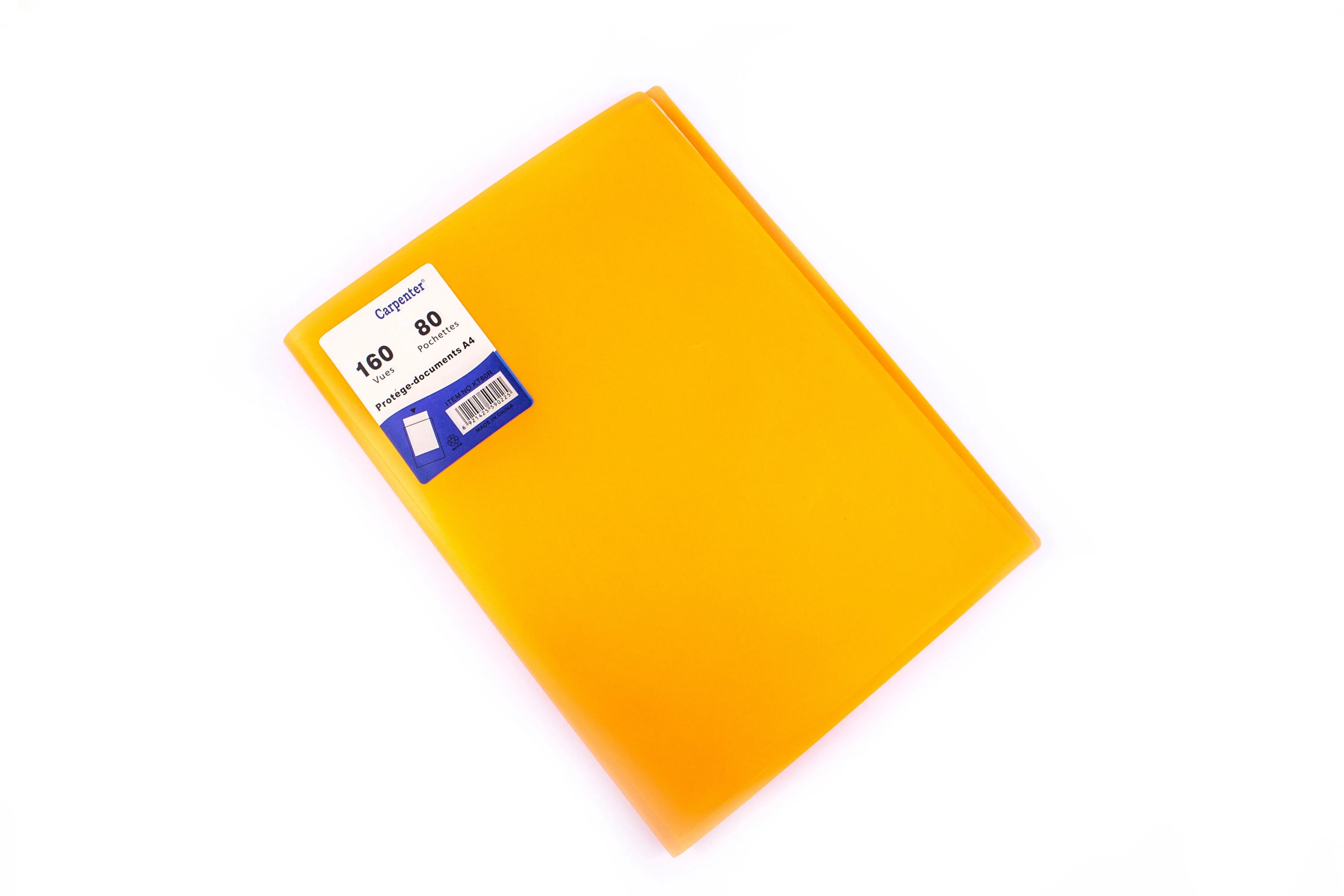Carpenter Clear Book KT-80R 80 Pockets A4
