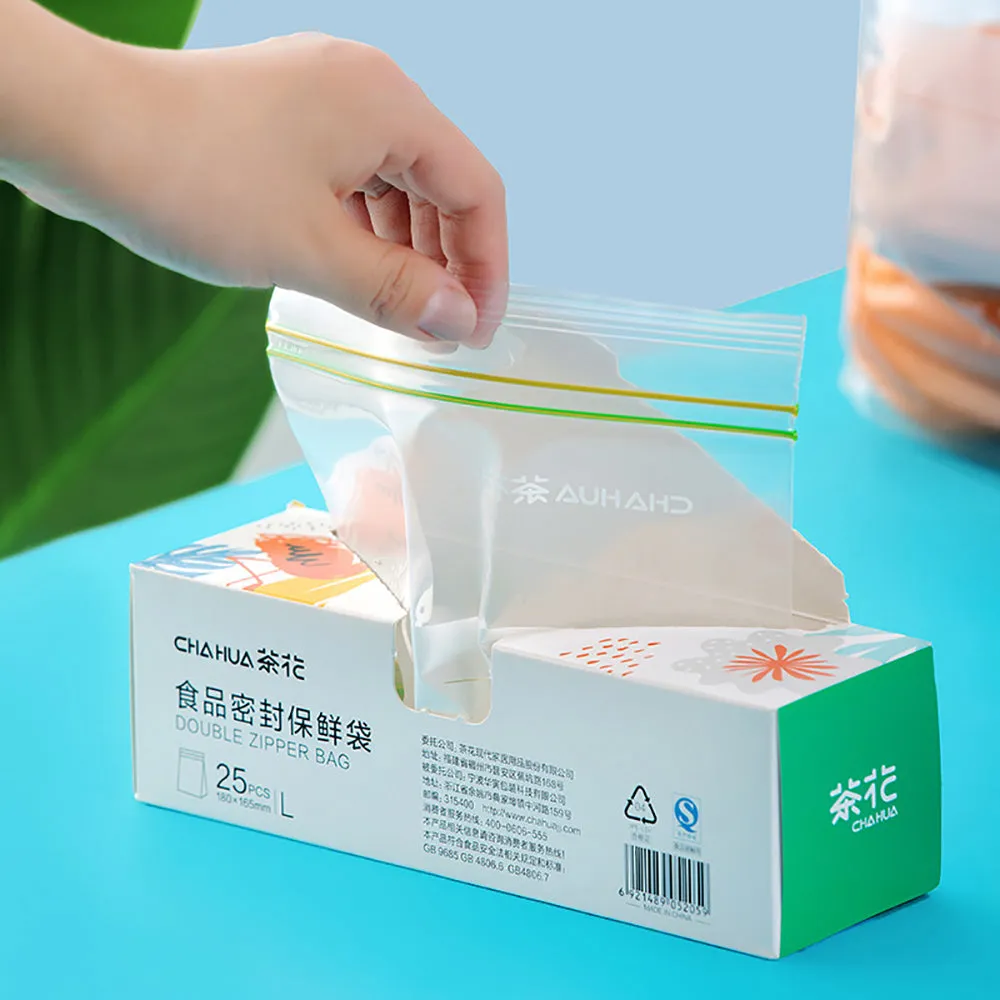 Chahua Medium Food Storage Bags - 30 Pieces