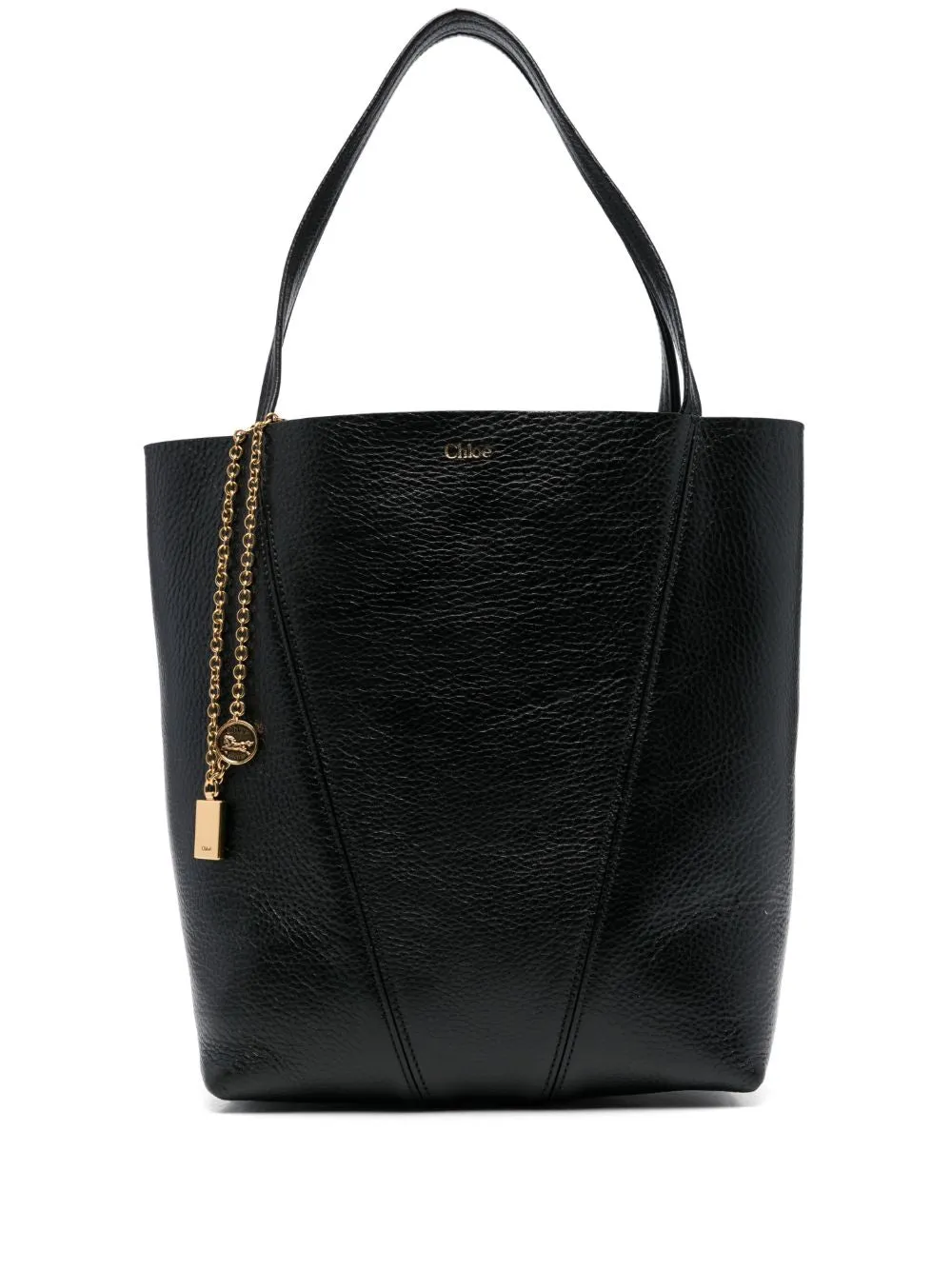 Chloé spin medium leathet tote