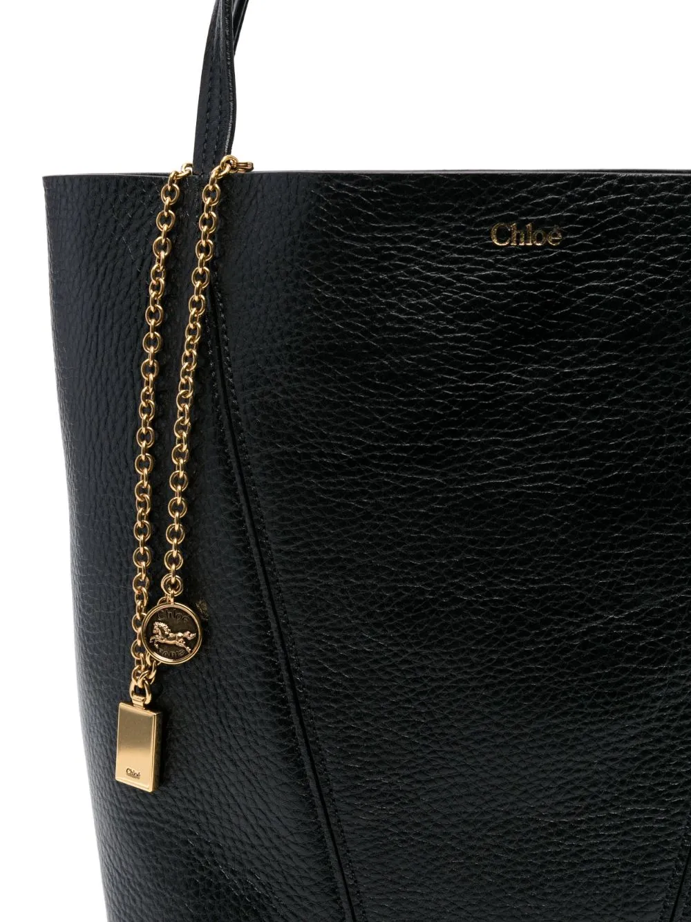 Chloé spin medium leathet tote
