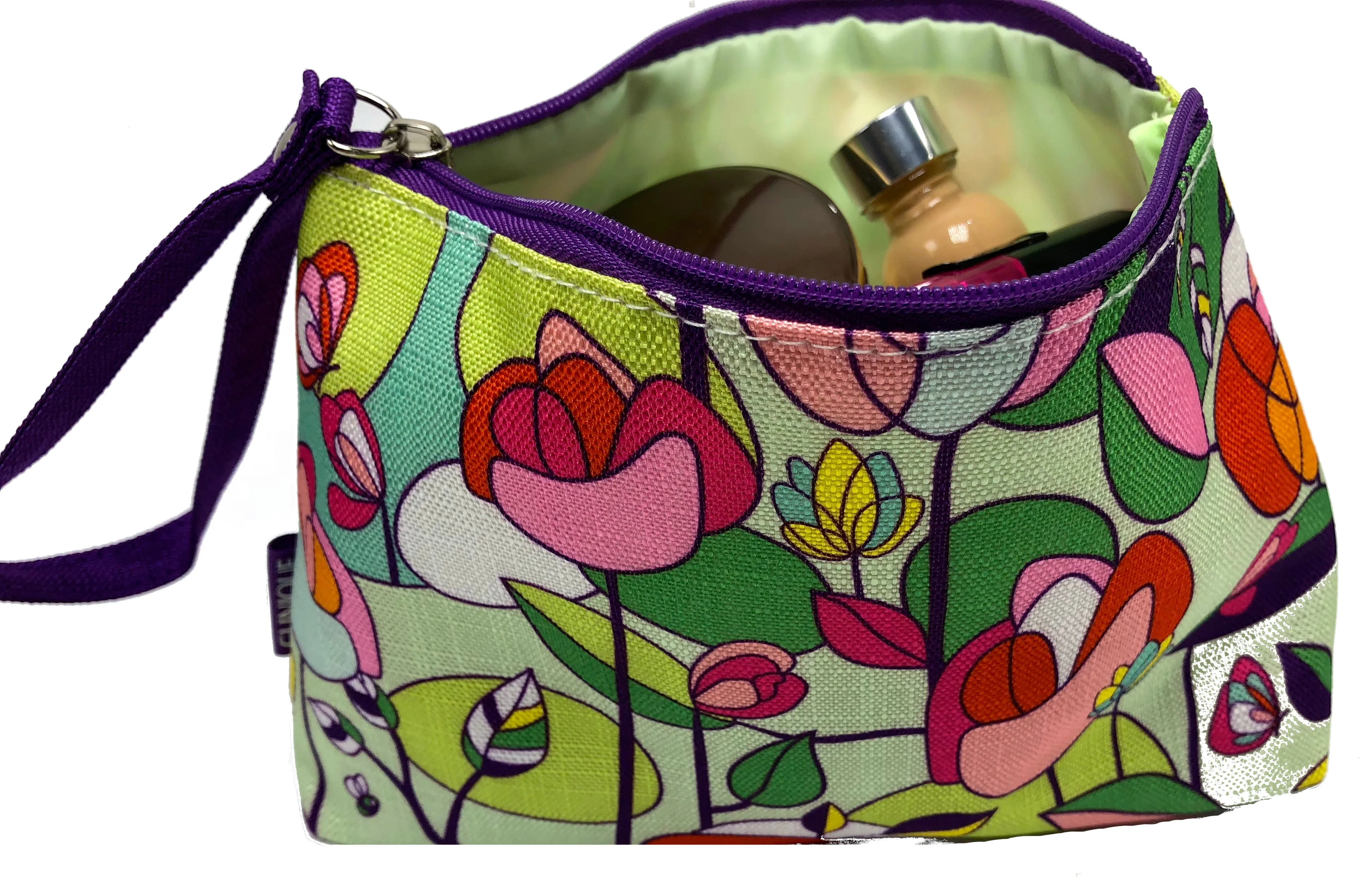 Clinique Green Flowers Cosmetic BAGS