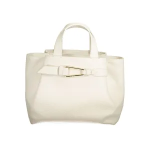 Coccinelle White Leather Handbag