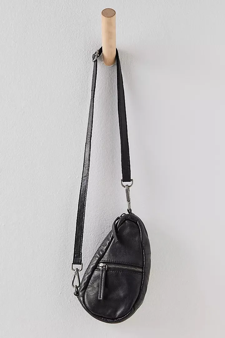 coffee date mini crossbody in black